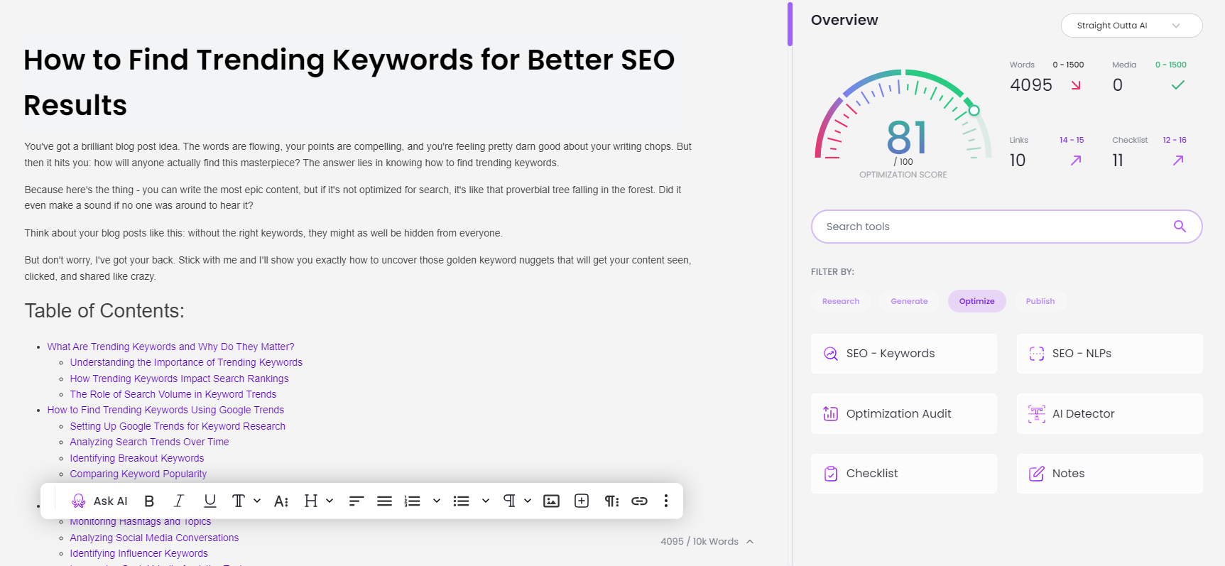 What to Do After Keyword Research